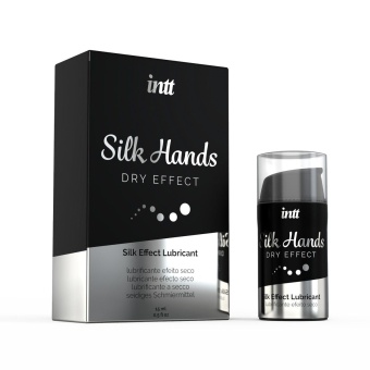 Лубрикант на силиконовой основе для массажа Intt Silk Hands- 15 мл