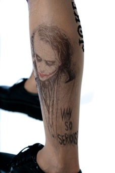 Колготки с принтом в виде Джокера