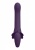 Фиолетовый женский безремневой вибрострапон Satu - 23 см. Фиолетовый женский безремневой вибрострапон Satu - 23 см.