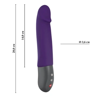 Реалистичный пульсатор Fun Factory STRONIC REAL фиолетовый