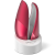 Вакуумный клиторальный стимулятор Womanizer Liberty красный