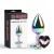Радужная металлическая пробка Rainbow Heart Butt Plug - 7,1 см. Радужная металлическая пробка Rainbow Heart Butt Plug - 7,1 см.