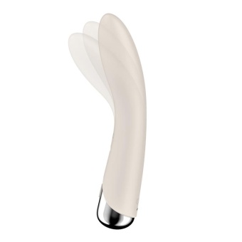 Вибратор с ротацией Satisfyer Spinning Vibe 1 бежевый