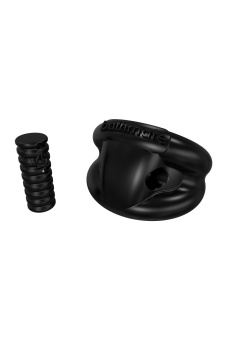 Эрекционное кольцо с вибропулей Bathmate Vibe Ring Strength чёрное