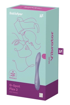 Гибкий вибратор Satisfyer G-Spot Flex 2 фиолетовый