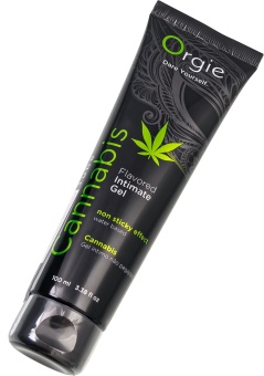 Интимный гель на водной основе Orgie Lube Tube Cannabis - 100 мл.