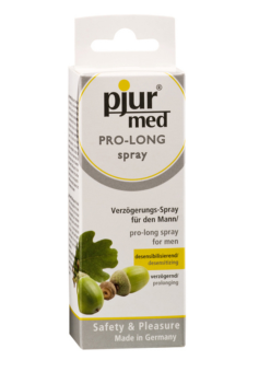 Пролонгирующий спрей Pjur MED Pro-long Spray с экстрактом дуба и пантенолом 20 мл