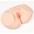 Мастурбатор-полуторс Onahole Real Vagina с вагиной и анусом с двойным слоем и вибрацией