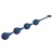 Синяя анальная цепочка - 52,4 см.
