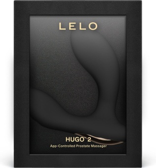 Вибростимулятор простаты Lelo Hugo 2 с управлением от приложения чёрный