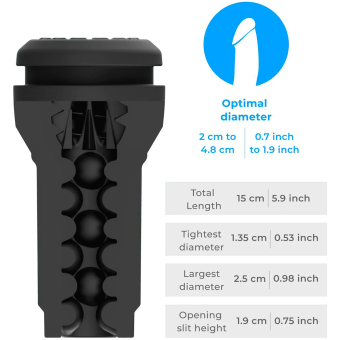 Набор мастурбатор Feel Pocket Stroker и насадка PowerBlow с эффектом всасывания