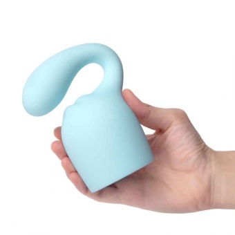 Насадка с утяжеленным кончиком для массажера Le Wand Glider голубая