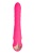 Розовый вибратор-пульсатор Cotox с вакуумной стимуляцией - 23 см.