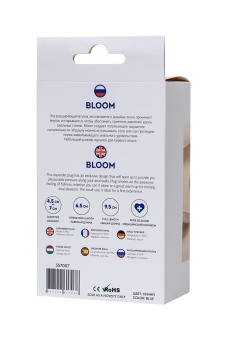 Расширяющая анальная пробка Toyfa Bloom большая
