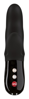 Вибратор со стимулятором клитора Fun Factory MISS Bi Black Line черный
