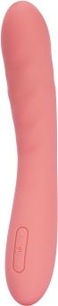 Вибратор с пульсацией Svakom Ava Neo и управлением от приложения персиковый