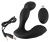Черный вибростимулятор простаты RC Prostate Massager - 13,1 см.