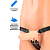 Фаллопротез с креплением RealStick Strap-On Conall телесный