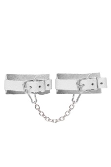Белые мини-оковы со скруглёнными углами