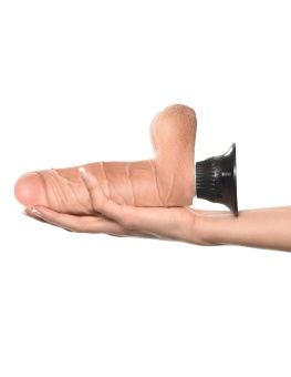 Вибратор с мошонкой на присоске Pipedream Real Feel Deluxe №1 - 22 см