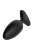 Черная анальная втулка LOVENSE Hush 2 (M) - 13,5 см.