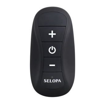 Черная анальная вибропробка с пультом ДУ Black Beauty - 11,3 см.