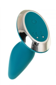 Анальная вибропробка Satisfyer Plug Ilicious 1 с приложением бирюзовая