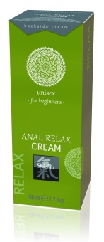 Смягчающий анальный крем Shiatsu Anal Relax Cream - 50 мл