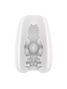 Белый мастурбатор-яйцо Bisedze