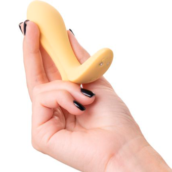 Анальная пробка Satisfyer Intensity Plug с управлением от приложения желтая