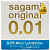Полиуретановые презервативы Sagami Original 001 Extra Lub с увеличенным количеством смазки 1 шт