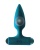 Бирюзовая анальная пробка с перезаряжаемой вибропулей Glory 2.0 - 11 см. Бирюзовая анальная пробка с перезаряжаемой вибропулей Glory 2.0 - 11 см.