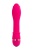 Ярко-розовый вибратор TOYFA March - 16,6 см.