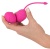 Розовые вагинальные шарики Silicone Love Balls