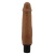 Коричневый вибратор с эффектом скользящей кожи Waldorf - 21,5 см. Коричневый вибратор с эффектом скользящей кожи Waldorf - 21,5 см.
