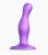 Изогнутый фаллоимитатор Strap-On-Me Dildo Plug Curvy размер S 12,5 см фиолетовый Изогнутый фаллоимитатор Strap-On-Me Dildo Plug Curvy размер S 12,5 см фиолетовый