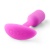 Утяжеленная анальная мини пробка для ношения b-Vibe Snug Plug 1 розовая