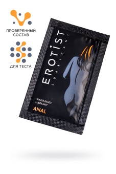 Пробник лубриканта на водной основе Erotist Anal - 4 мл