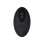 Черный вибростимулятор простаты Adam s Rotating P-spot Massager - 14,2 см.