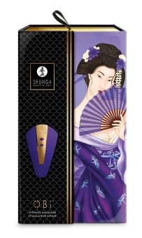 Мини-вибратор Shunga OBI фиолетовый