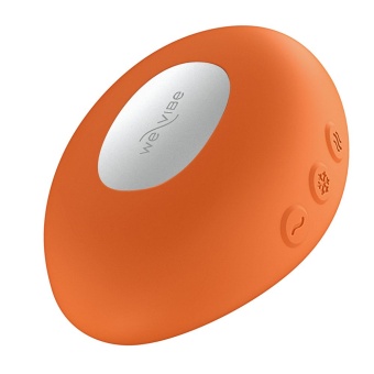 Вибратор для клитора We-Vibe Temp с функциями нагрева и охлаждения оранжевый