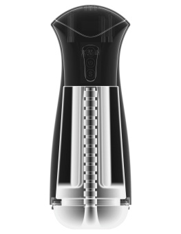 Автоматический мастурбатор с вибрацией и режимами всасывания Fap-gasm белый