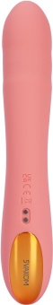 Вибратор с пульсацией Svakom Ava Neo и управлением от приложения персиковый