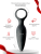 Анальная пробка '50 оттенков серого' Something Forbidden Silicone Butt Plug - 10,8 см