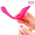 Гибкий вибратор для двойной стимуляции розовый