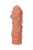 Телесная насадка на фаллос с крупными бугорками Extreme Sleeve 011 S-size - 12,7 см.