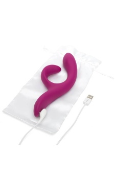 Вибратор для стимуляции точки G и клитора We-Vibe Nova 2 бордовый