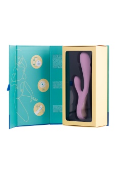 Вибратор со стимулятором клитора Satisfyer Mono Flex с приложением 20,4 см розовый