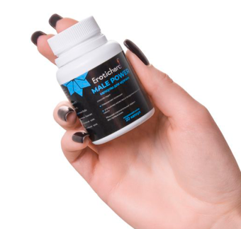 Капсулы возбуждающие для мужчин Erotichard, MALE POWER, 20 капсул