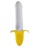 Мощный пульсатор в форме банана Banana Pulsator - 19,5 см.
